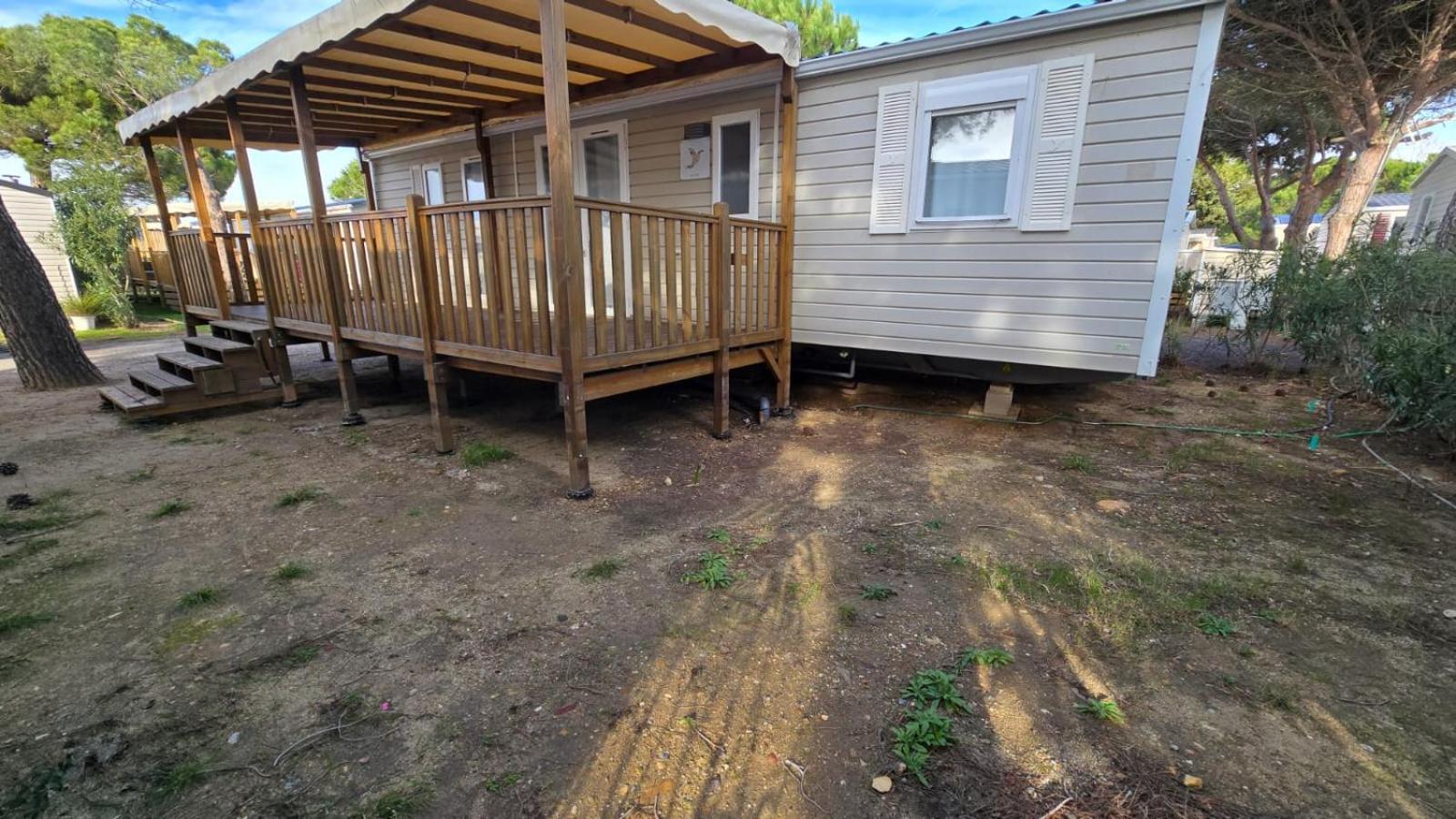 Mobile Home For You Canet-en-Roussillon Buitenkant foto
