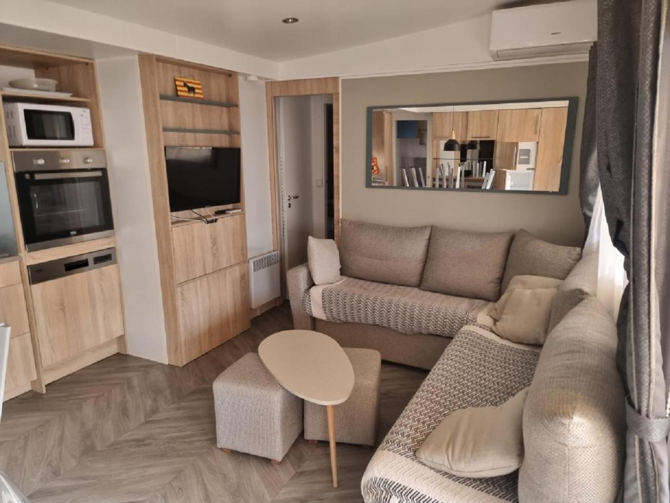 Mobile Home For You Canet-en-Roussillon Buitenkant foto
